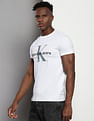 Calvin Klein Two Tone Monogram T-Shirt