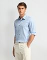 Arrow Newyork Brooklyn Fit Vertical Striped Shirt