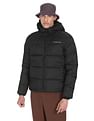 Calvin Klein Men Black Hooded Solid Puffer Jacket