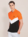 U.S. Polo Assn. Colour Block Cotton Polo Shirt