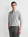 Arrow Vertical Striped Cotton Shirt