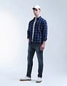 Flying Machine Slash Slim Tapered Fit Authentic Signature Jeans