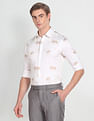 Arrow Newyork Abstract Print Cotton Twill Shirt
