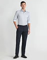 Arrow Geometric Print Twill Auto Press Shirt