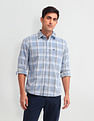 Arrow Sport Midscale Checked Manhattan Slim Fit Shirt