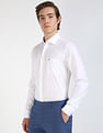 Tommy Hilfiger Lux White Dobby Regular Fit Shirt