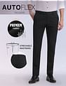 Arrow Newyork Checked Dobby Autoflex Trousers