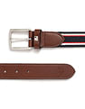 U.S. Polo Assn. Men Striped Knit Belt
