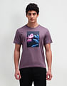 Arrow Newyork Graphic Printed Cotton T-Shirt
