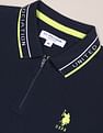 U.S. Polo Assn. Pure Cotton Solid Polo Shirt