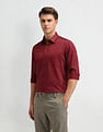 Arrow Solid Manhattan Slim Fit Shirt