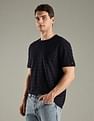 Tommy Hilfiger Self-Design Regular-Fit Cotton T-Shirt