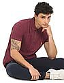 U.S. Polo Assn. Checked Cotton Pique Polo Shirt