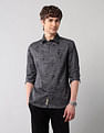 U.S. Polo Assn. Denim Co. All-Over Printed Pure Cotton Shirt