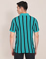 U.S. Polo Assn. Vertical Stripe Pique Polo Shirt