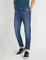 Flying Machine Slash Slim Tapered Dark Wash Jeans