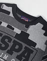 U.S. Polo Assn. Denim Co. Crew Neck Brand Patterned Sweater