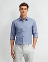 Arrow Houndstooth Cotton Shirt