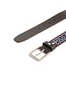 U.S. Polo Assn. Monaco Brand Stripe Knit Belt