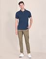U.S. Polo Assn. Geometric Print Mid Rise Trousers