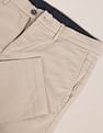 U.S. Polo Assn. Mid Rise Flat Front Solid Trousers