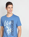 U.S. Polo Assn. Cotton Brand Print T-Shirt