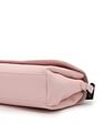Tommy Hilfiger Solid Pink Pu Sling Bag