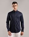 Tommy Hilfiger Solid Slim-Fit Cotton Shirt