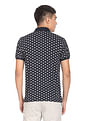Flying Machine Geometric Print Polo Shirt