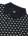 Flying Machine Geometric Print Polo Shirt