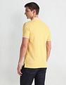 Arrow Sports Tipped Collar Solid Polo Shirt