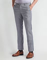 Arrow Tapered Fit Heathered Trousers