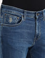 U.S. Polo Assn. Denim Co. Brandon Slim Tapered Fit Blue Jeans