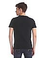 Flying Machine Regular Fit Textured T-Shirt