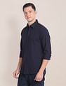 U.S. Polo Assn. Solid Cotton Twill Shirt