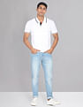AD by Arvind Slim Fit Stone Wash Jeans