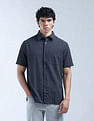 Flying Machine Vertical Striped Regular Fit Digitopia Shirt