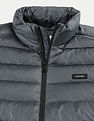 Calvin Klein Jeans Regular Fit Solid Padded Jacket