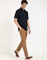 Tommy Hilfiger Solid Regular-Fit Linen Shirt