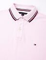 Tommy Hilfiger Solid Regular-Fit Cotton Polo Shirt