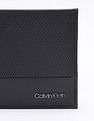 Calvin Klein Textured Black Leather Card Holder Wallet