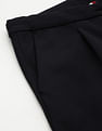 Tommy Hilfiger Pleated Front Solid Trousers
