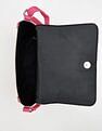 Tommy Hilfiger Solid Pink Polyester Sling Bags