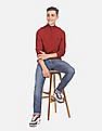 U.S. Polo Assn. High Neck Half Zip Sweater