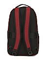 Calvin Klein Men Maroon Textured Laptop Backpack