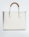 U.S. Polo Assn. Women Metallic Hardware Structured Handbag