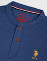 U.S. Polo Assn. Denim Co. Heathered Henley T-Shirt