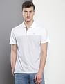 Calvin Klein Engineered Horizontal Stripe Liquid Polo Shirt