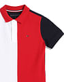 Tommy Hilfiger Kids Color Block Regular Fit Polo T-Shirt