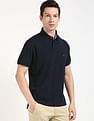 Tommy Hilfiger Solid Regular-Fit Cotton Polo Shirt